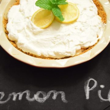 classic lemon icebox pie