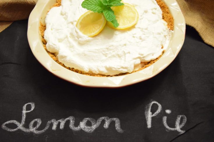 classic lemon icebox pie