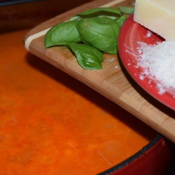 Creamy Parmesan Tomato Soup