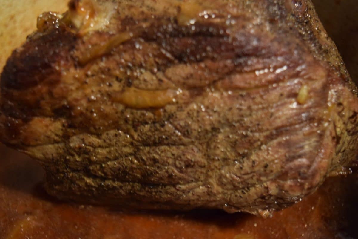 Oven Baked Garlic Roast Beef