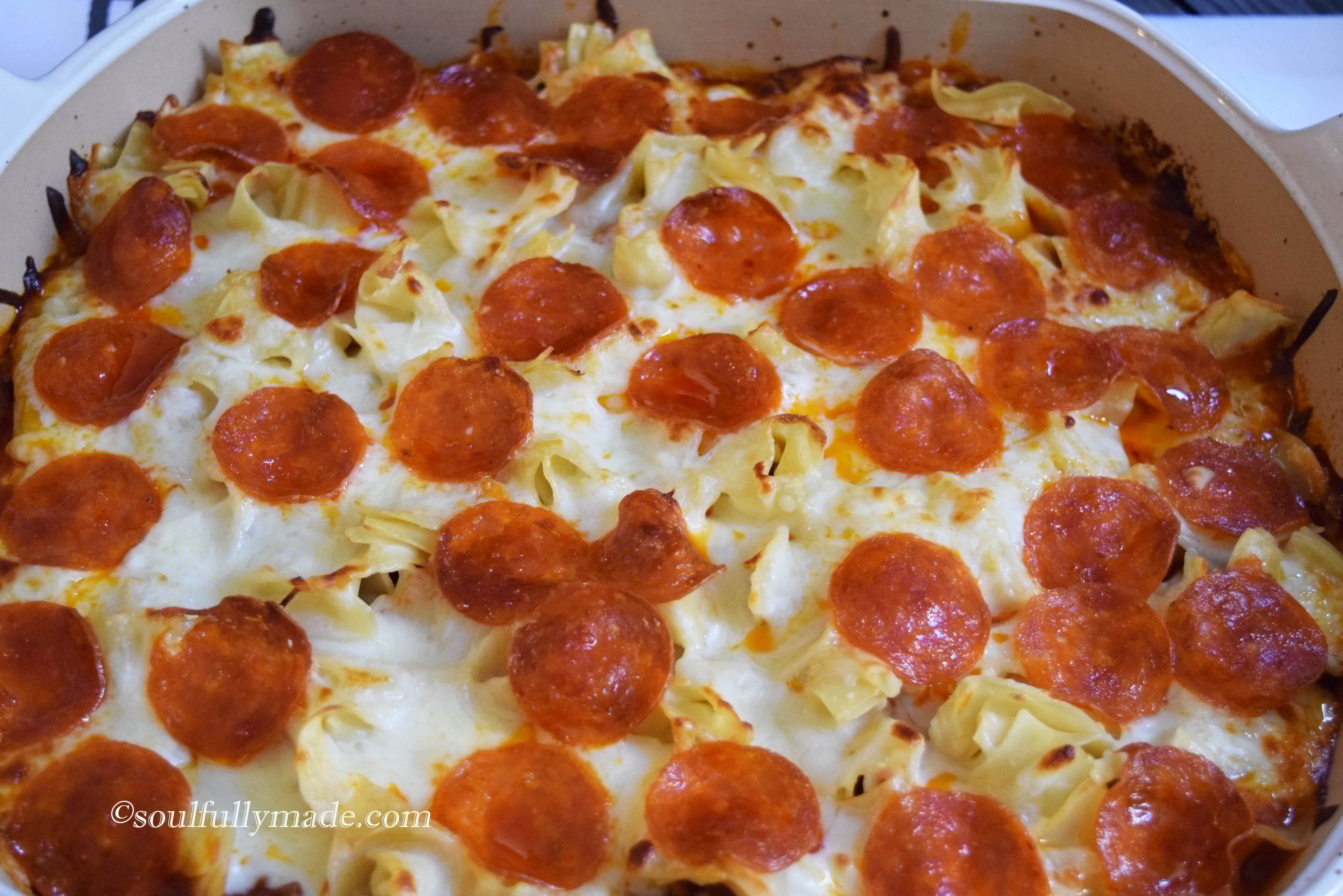 Pizza Noodle Bake Soulfully Made