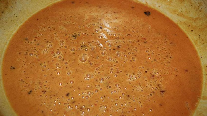 the browned roux used to thicken this cajun seafood gumbo recipe