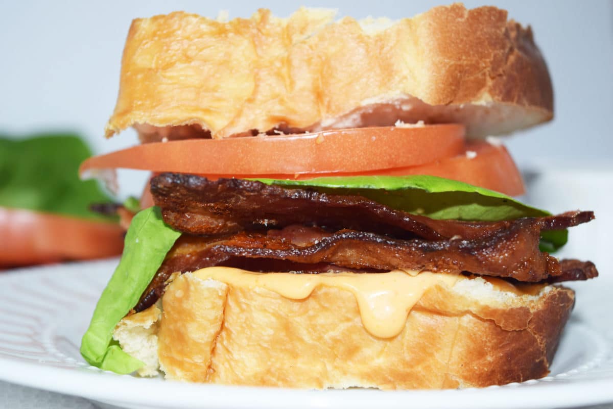 BLT with Honey Sriracha Mayo