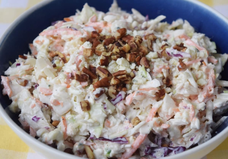 Blue Cheese Cole Slaw Recipe Soulfully Made