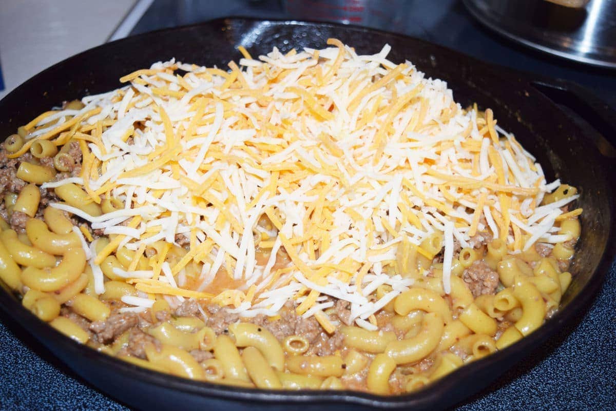 Cheese in Skillet