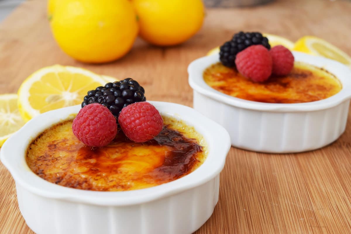 Lemon Crème Brûlée - Soulfully Made