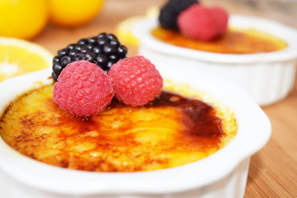 Lemon Creme Brulee