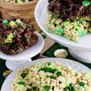 Lucky Charms Cereal Treats for St Patricks Day