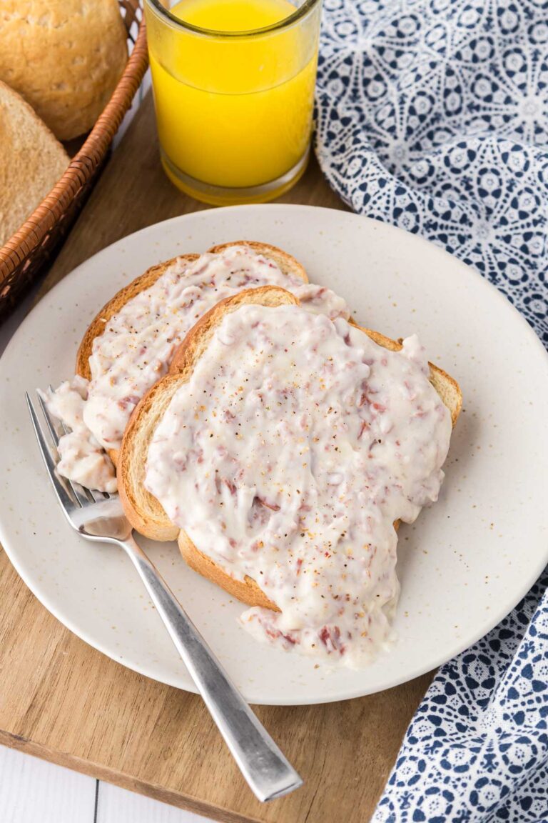 Creamed Chipped Beef Gravy - Soulfully Made