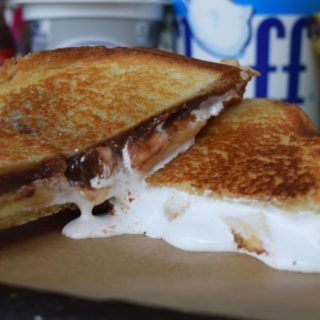 Banana FluffaNutter Grilled Cheese Pic