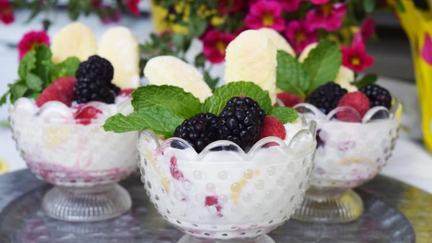 Lemon Berry Trifles