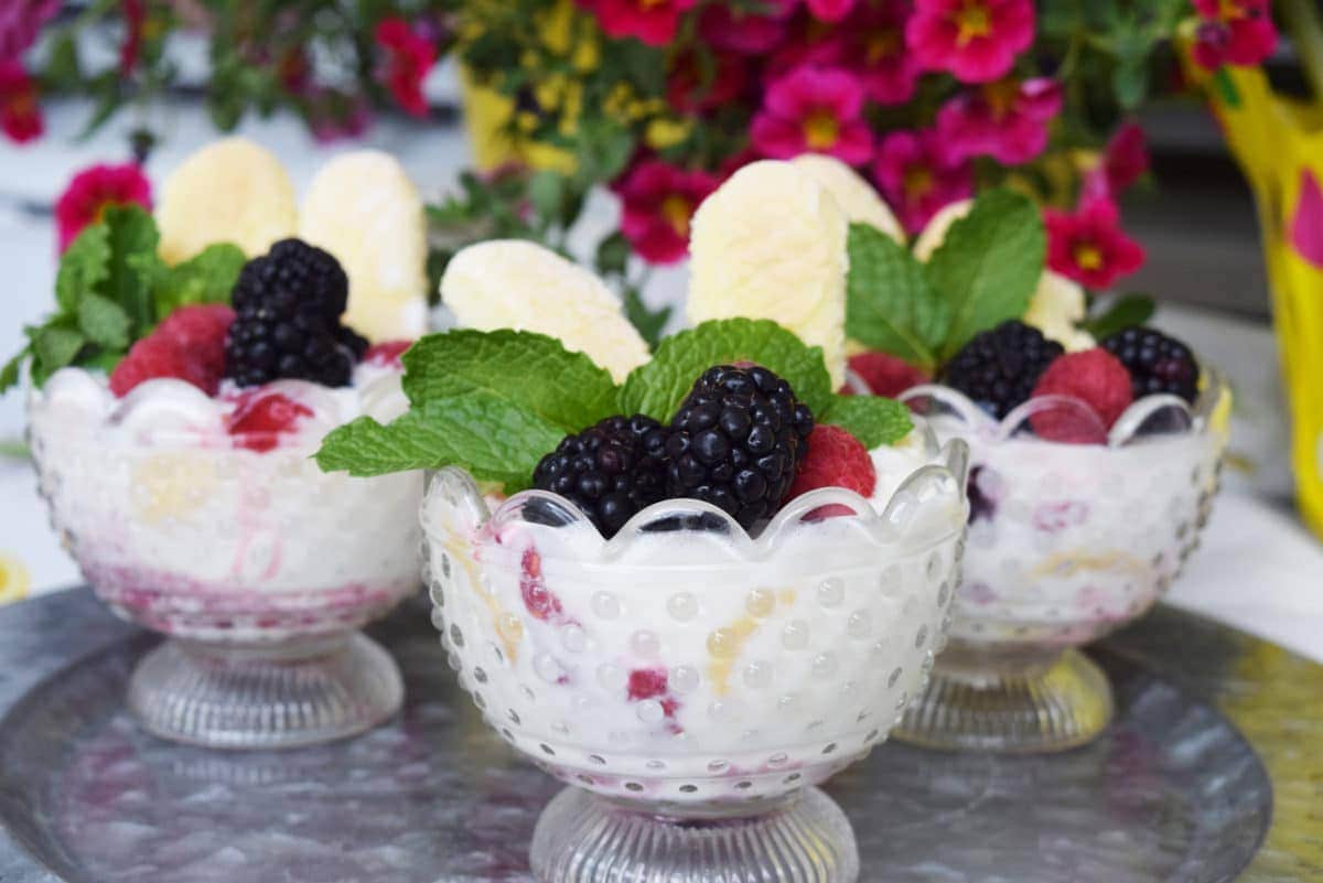 Lemon Berry Trifles