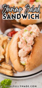 Shrimp Salad Recipe Pinterest Image