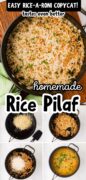 Homemade Rice Pilaf Recipe Pinterest image