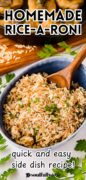 Homemade Rice Pilaf Recipe Pinterest image