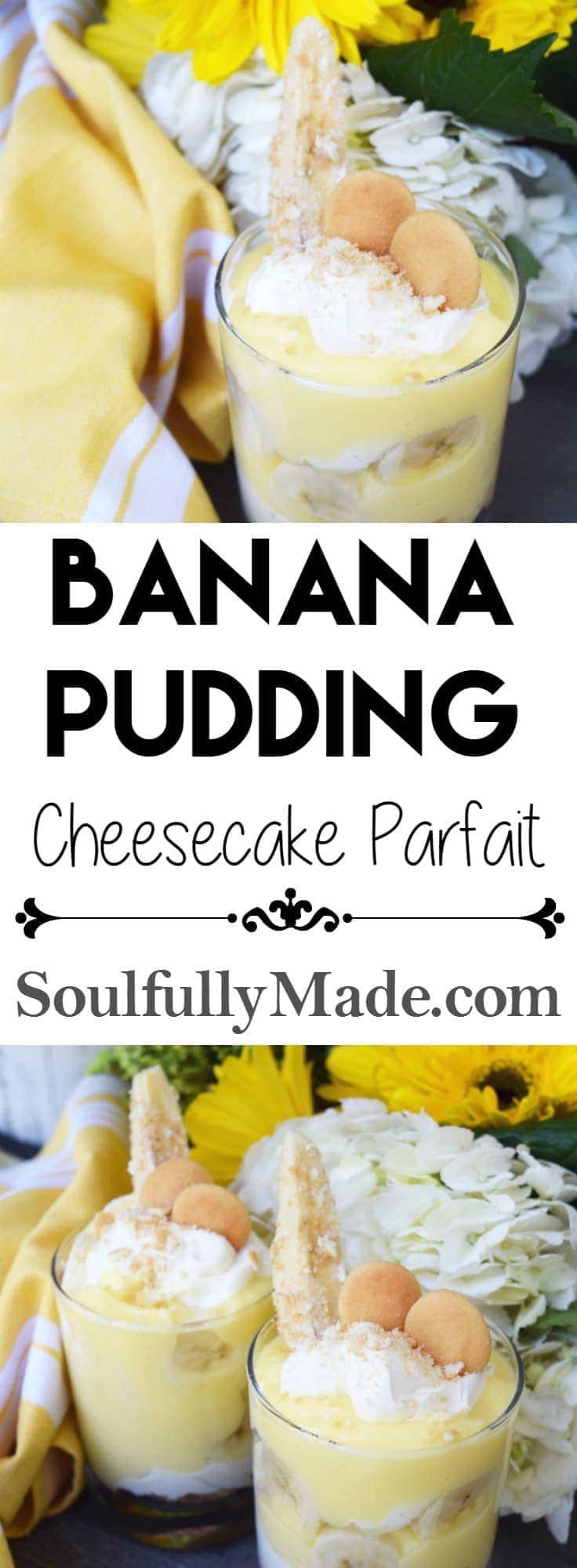  Banana Pudding Cheesecake Parfait Pin