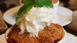 Blackberry Cobbler with Biscuits