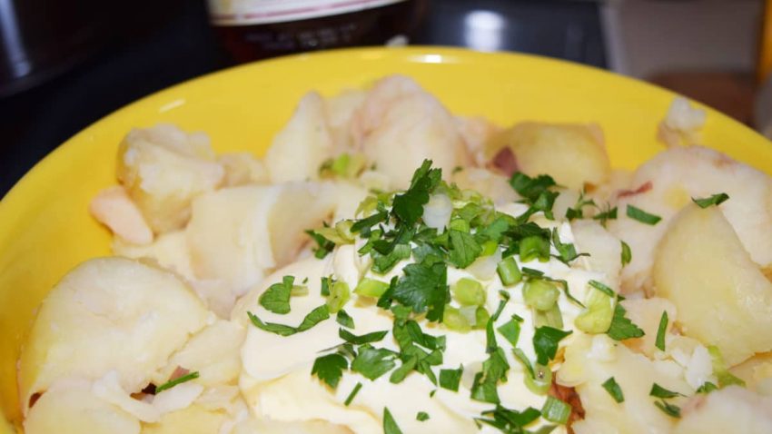 Greek Potato Salad Ingredients