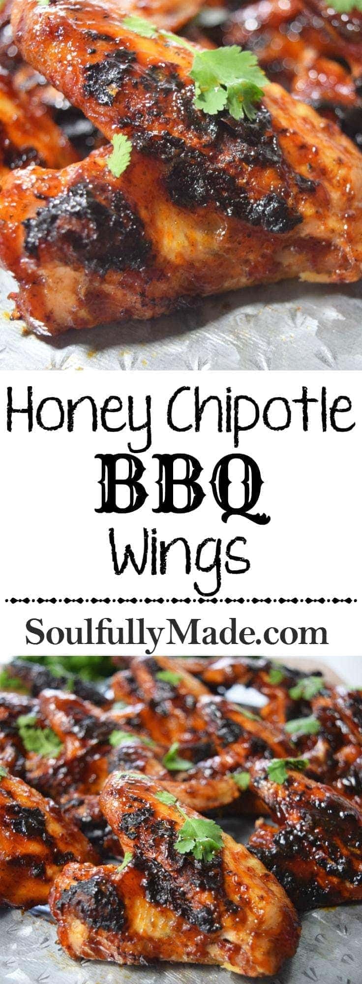 Honey Chipolte BBQ Wings