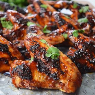 Honey Chipotle BBQ Wings