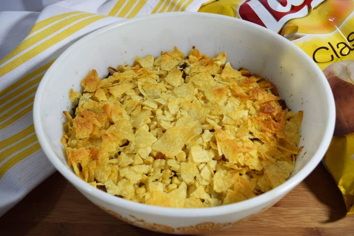 Mimi’s Potato Chip Casserole