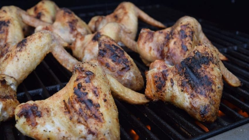  Wings on Grill