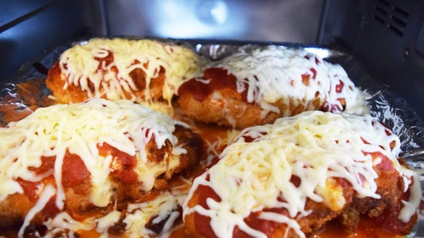 Baking Chicken Parm