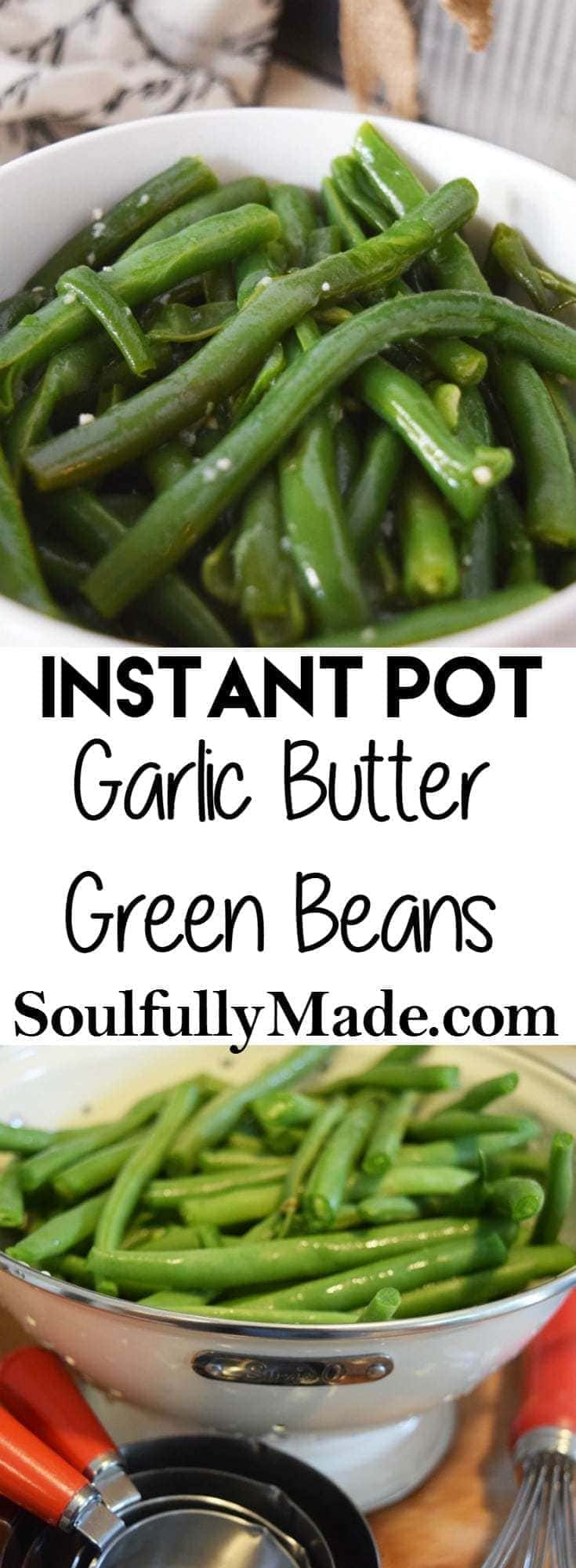 Instant pot garlic butter green beans deals