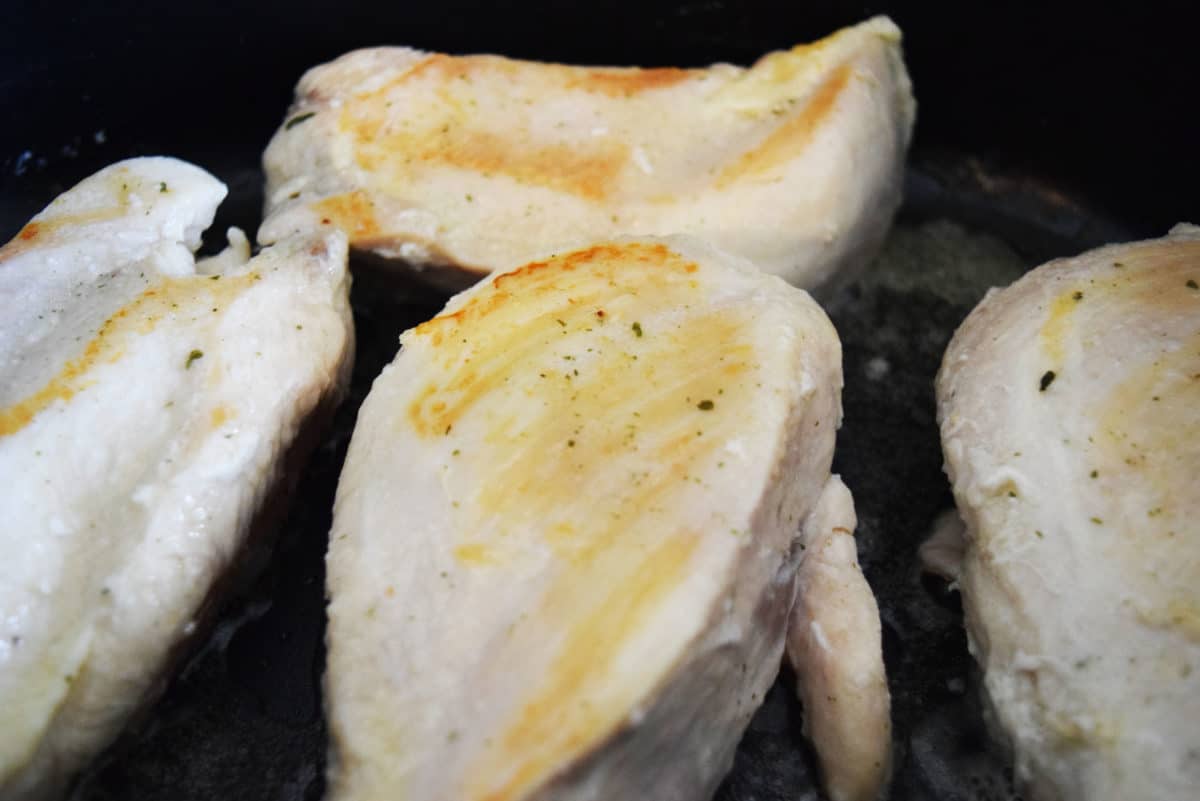 Crock Pot Muenster and Mushroom Chicken Soulfully Made