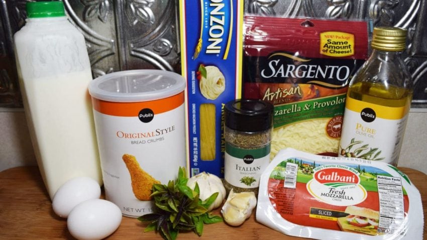 Stuffed Chicken Parm Ingredients