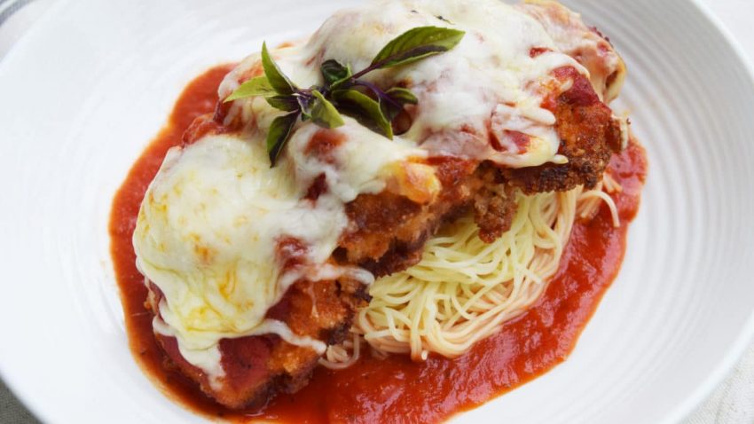 Stuffed Chicken Parmesan