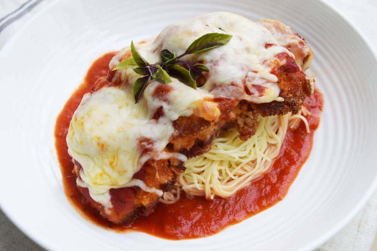 Stuffed Chicken Parmesan