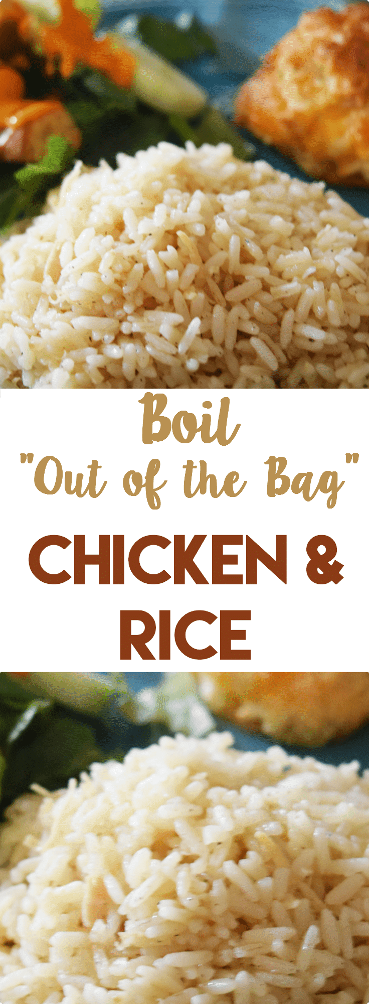 Boil "Out of the Bag" Chicken and Rice - Soulfully Made