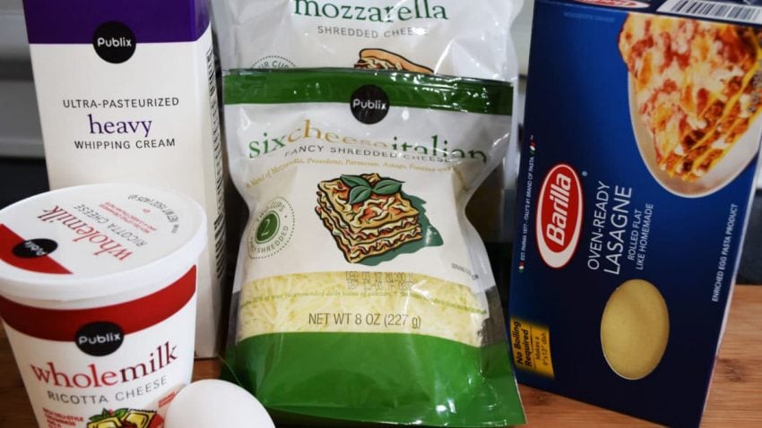 Lasagna Ingredients