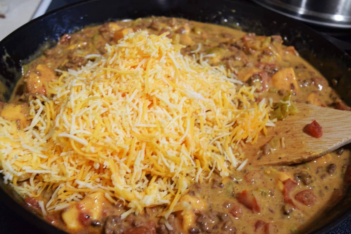 Skillet Beef Queso Dip Soulfully Made