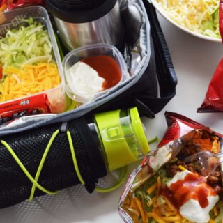 School Lunch Box Walking Tacos