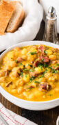Spanish Bean Soup Pinterest Image