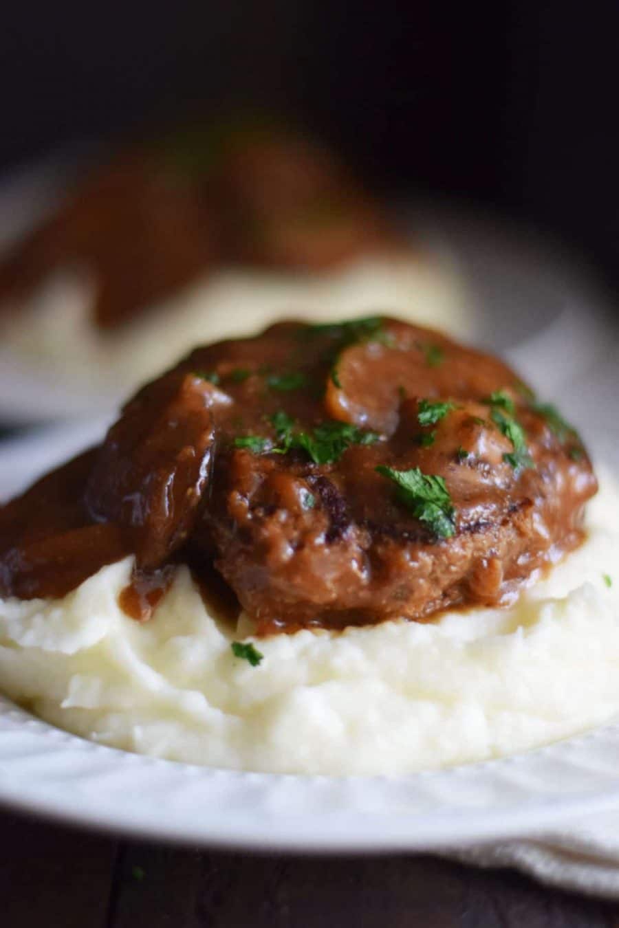 Slow Cooker Salisbury Steak