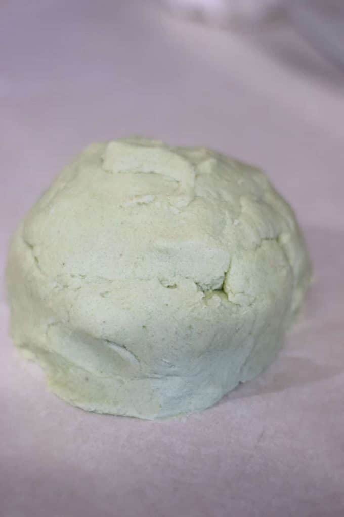 Pistachio Wedding Cookie Dough Ball