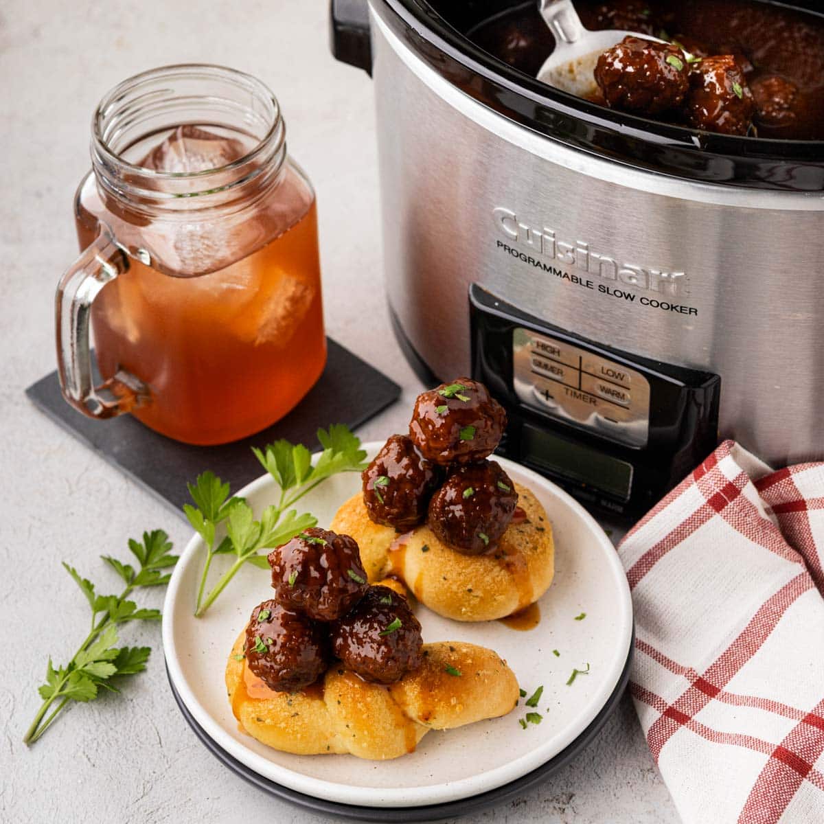 Hot Pepper Jelly Meatballs