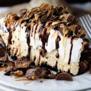 No Bake Peanut Butter Cup Pie