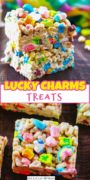 Lucky Charms Treat Long Pinterest Collage Image