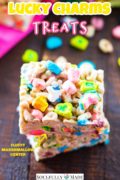 Lucky Charms Cereal Treats Pinterest Image