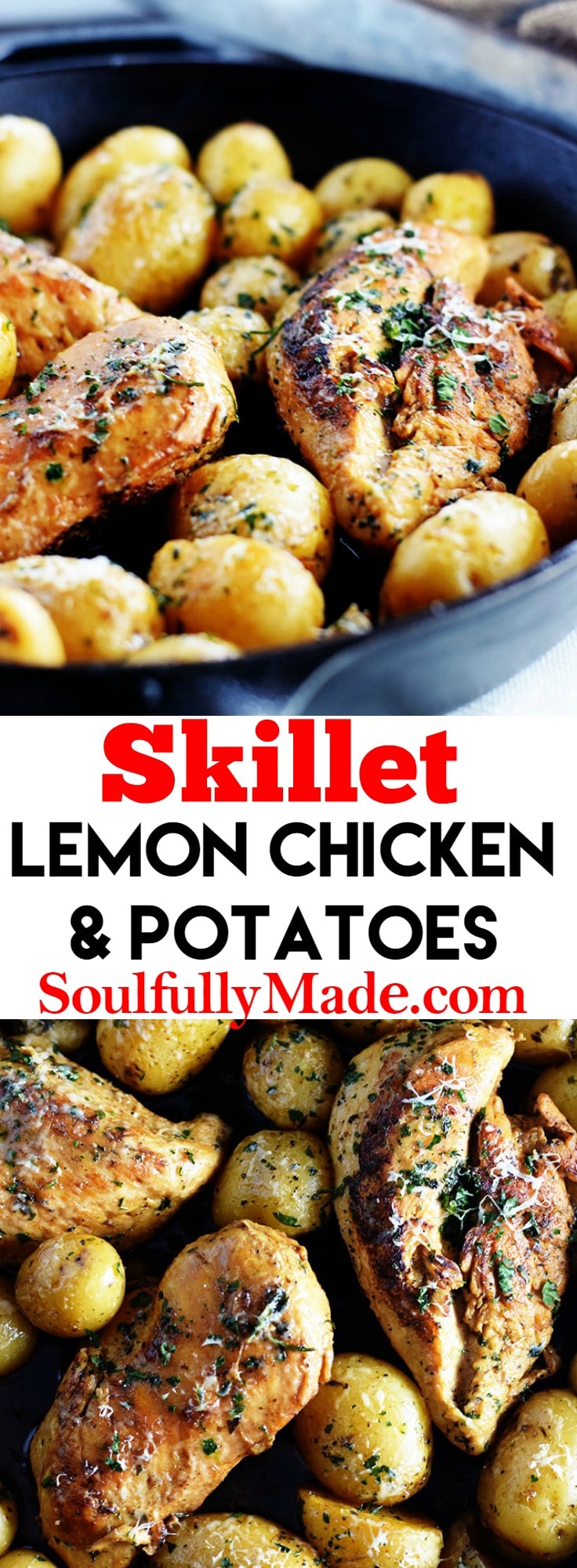 Skillet Lemon Chicken and Potatoes