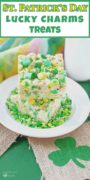 St. Patrick's Day Lucky Charms Pinterest Image