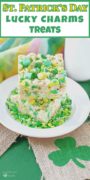 St. Patrick's Day Lucky Charms Pinterest Image