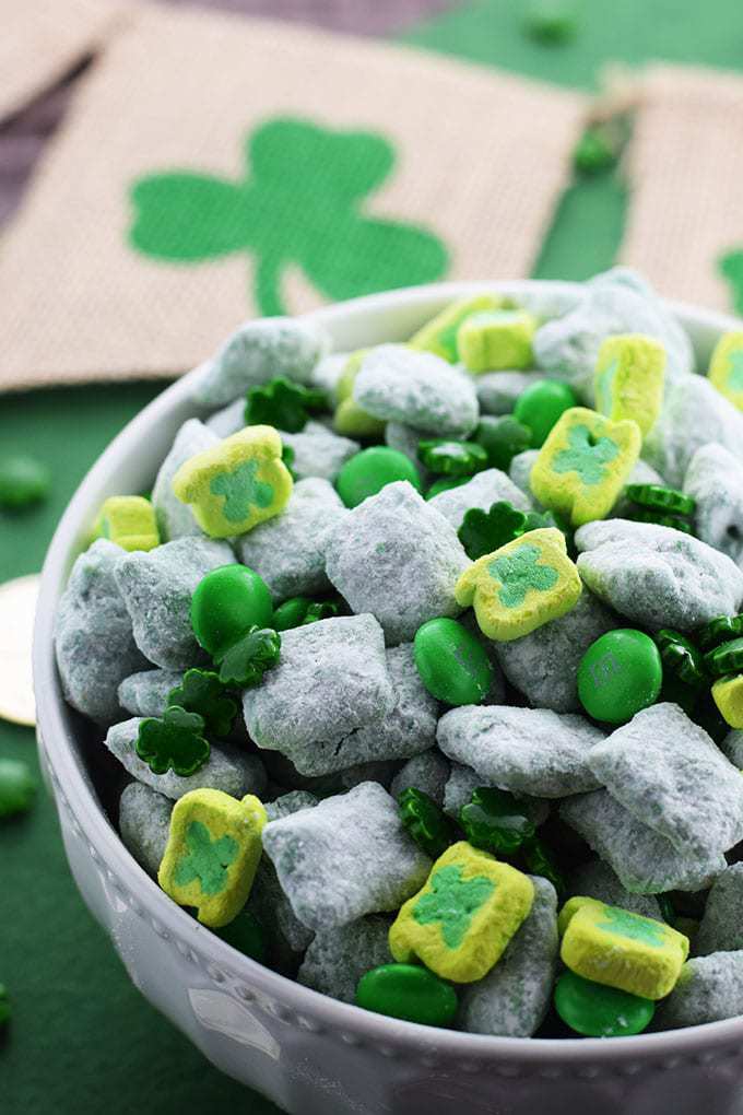 St. Patrick’s Day Puppy Chow