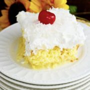 Pina Colada Poke Cake - Soulfully Made