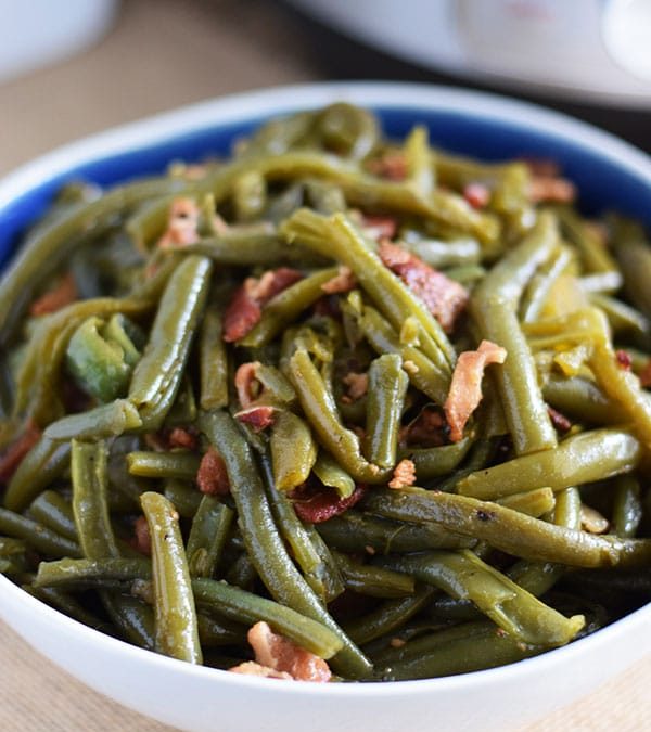 Instant Pot Southern Style Green Beans and Bacon Soulfully Made