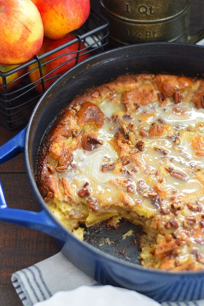 Bourbon Apple Pecan Bread Pudding Soulfully Made